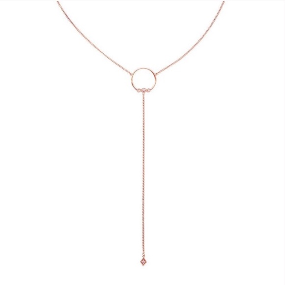 Luv Aj Jewelry - LUV AJ ROSE GOLD lariat necklace Luv Aj Jewelry - LUV AJ ROSE GOLD lariat necklace